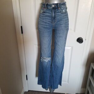 American Eagle Super Hi-Rise Flare Jeans